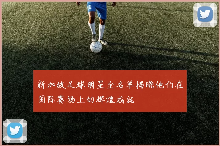 新加坡足球明星全名单揭晓他们在国际赛场上的辉煌成就