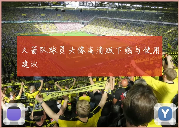 火箭队球员头像高清版下载与使用建议